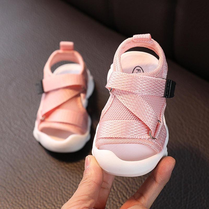 Letní Baby Beach Play prodyšné pohodlné sandály pro volný čas