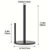 Heavy Duty Stainless Steel Paper Towel Stand Household Stable Base Kitchen Storage Holder