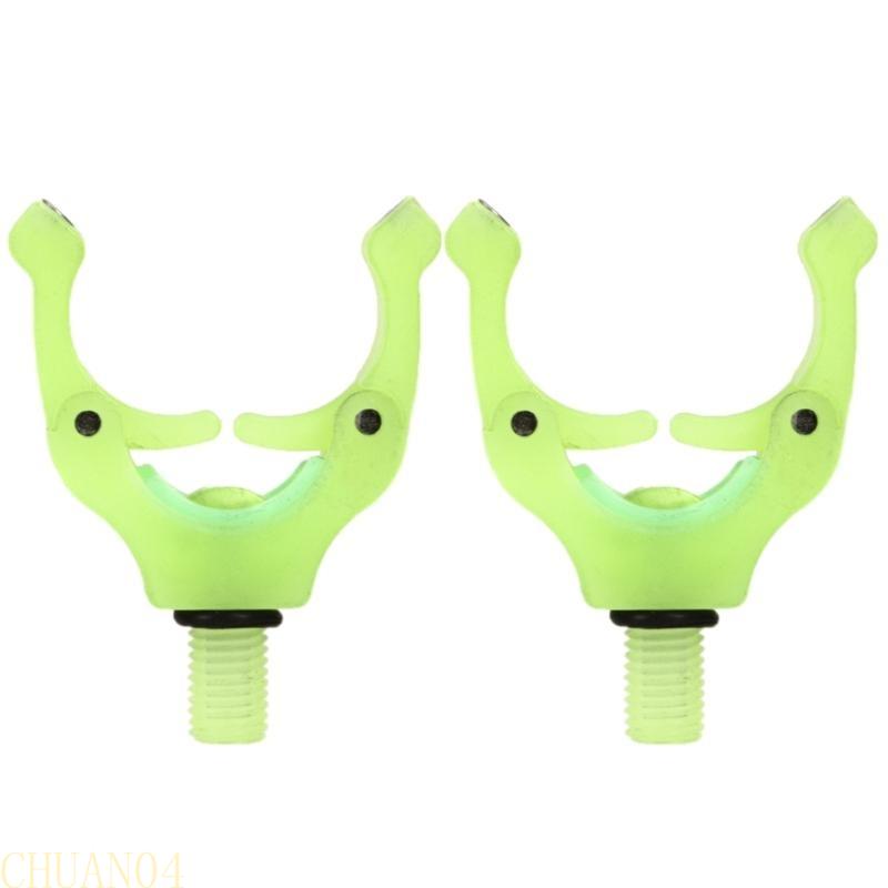 A1A2 2 Pcs Fishing Rod Holder Bracket Head Rod Grips Rod Tail Rest Holder