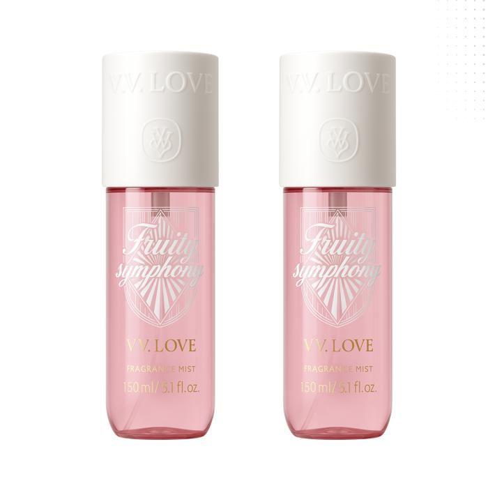 Vv Love Fruity Symphony Brume Parfumée pour femme 2*150ml
