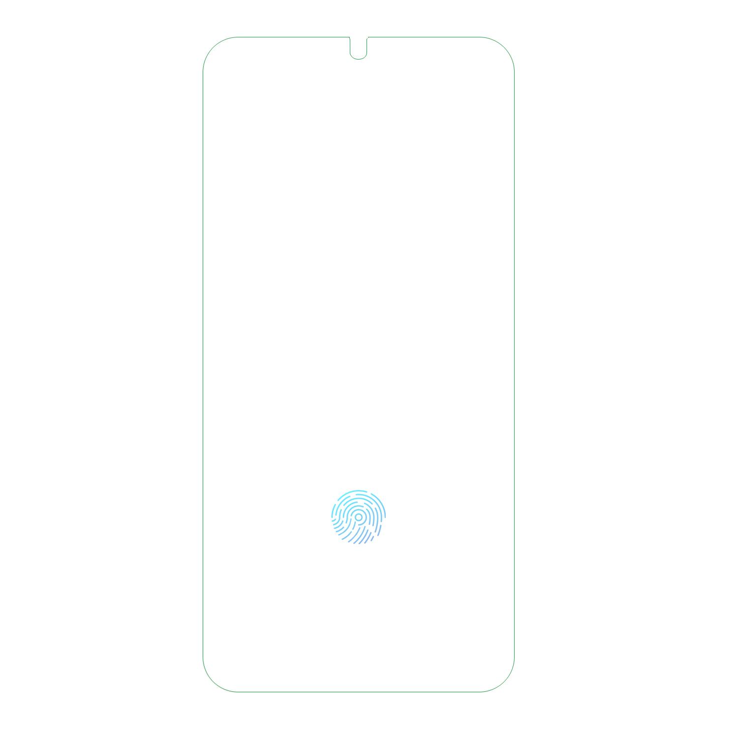 

RURIHAI Full Screen Protector for Samsung Galaxy S22 5G/S23 0.20mm Ultra Clear High Aluminum-silicon Glass Film (Support Fingerprint Unlock) Type A