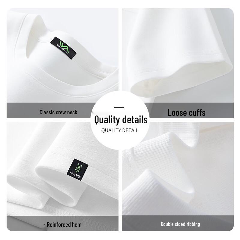 Fingercroxx Men's Quick-Dry Cool-Touch T-Shirt