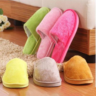 Autumn and Winter Women's Cotton Slippers Home Department Store Warm Couples Non-slip Men's Slippers