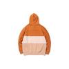 Li Ning Badfive Basketball Series Color Block Casual Loose Pullover Hoodie Men Hoodies Amber-Brown AWDQ501-1