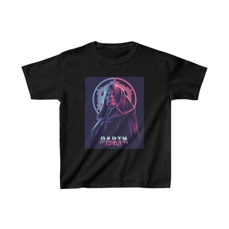 Star Wars Kids Cotton T-Shirts - Darth Sidious 140