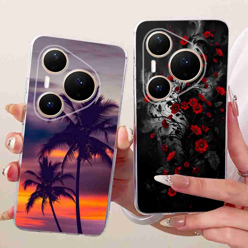 For Huawei Pura 80 Pro 5G Case LMR-AL00 LMR-LX9 Silicone TPU Back Cover For Huawei Pura 80Pro+ 80 PRO Plus 5G Phone Cases