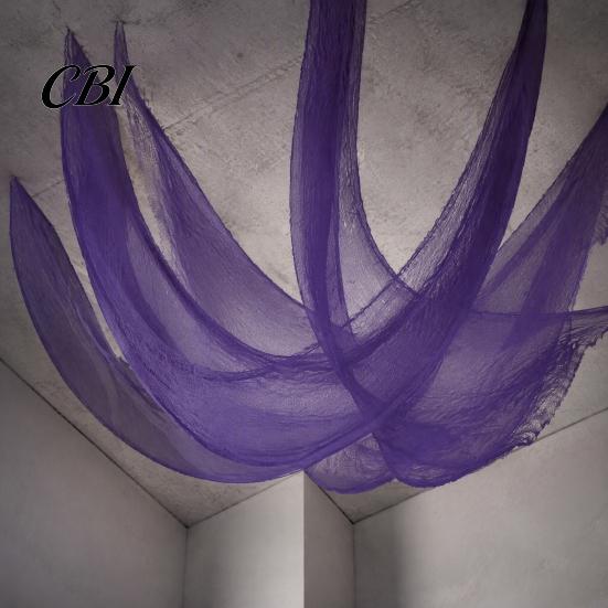 Soft Flexible Gauze for Door Frames Halloween Creepy Cloth, Spooky Gauze, Fabric Tapestry Decorations, 72 x 30inch Indoor Outdoor Realistic