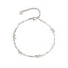 BF Club Silver Color Hiphop Thick Butterfly Shape Bracelet for Women Men Vintage Handmade Hasp Bracelet Birthday Gift