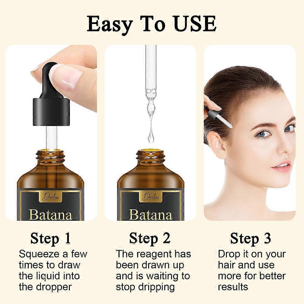 30ml Batana Hair Care Oil for Preventing Hair Loss and Strengthening Hair Roots with Scalp Soothing Formula