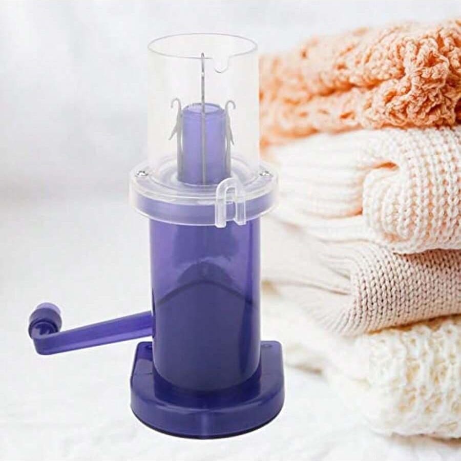 Portable Hand Knitting Machine Embellishment Knit Loom Knitting Machine Bracelet Weave Tool for DIY Handmade Sweater Scarf