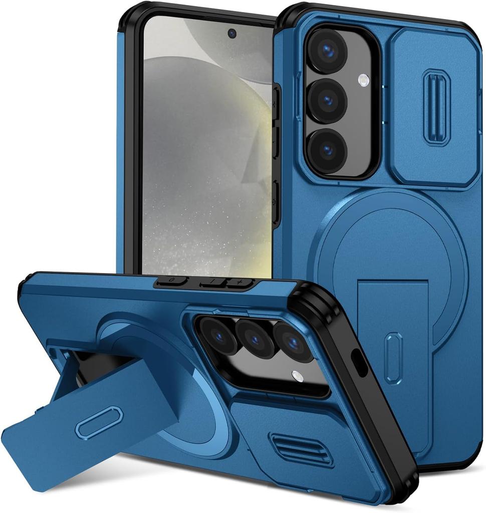 Phone Case For Samsung Galaxy S26 5G with Camera Cover, Magsafe, Heavy Duty Magnetic Case