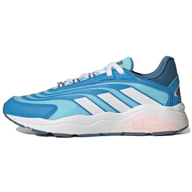 Adidas Neo Crazychaos 2.0 Synthetic Leather Refreshing Trendy Slip-Resistant Durable Lightweight Low-Top Casual Shoes Women sneaker Blue GY4620