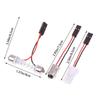 10 Stück Adapter Für Auto Licht LED Panel Bremsleuchte Auto Innenraum Deckenleuchte T10 BA9S T4W Keil zu Rosa Stecker Kabel