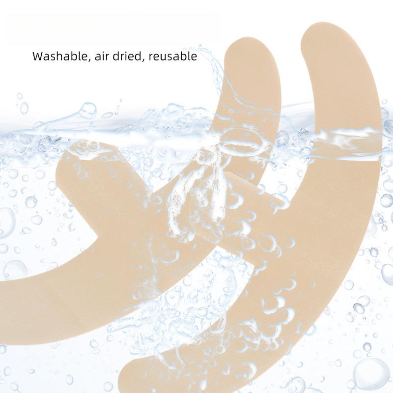 Silicone Gel Invisible Concealer Patch Round Arc Chest Invisible Concealer Repair Patch Reusable