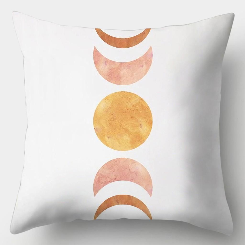 Art Drawing Style Pillowcase Square Sofa Pillowcase Abstract Main Image Cushion Cover
