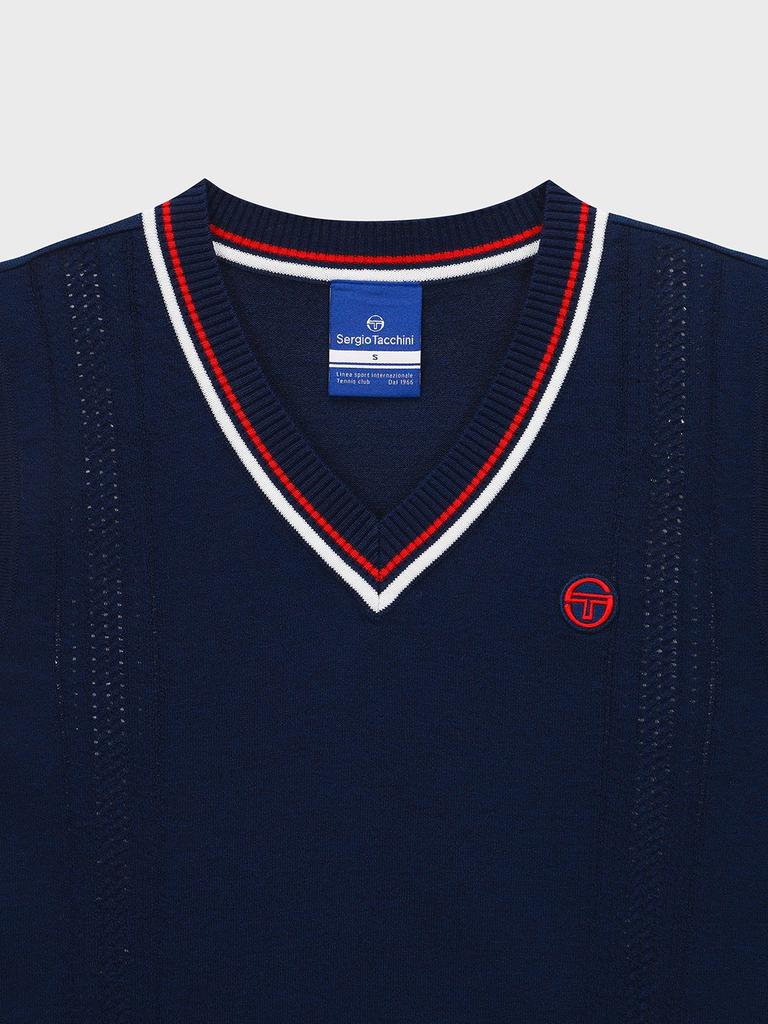 SERGIO TACCHINI W Preppy Sweater Vest
