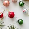 Hanging Glass Christmas Ball Ornaments Painted Christmas Spheres Pendant  Xmas Tree Decoration