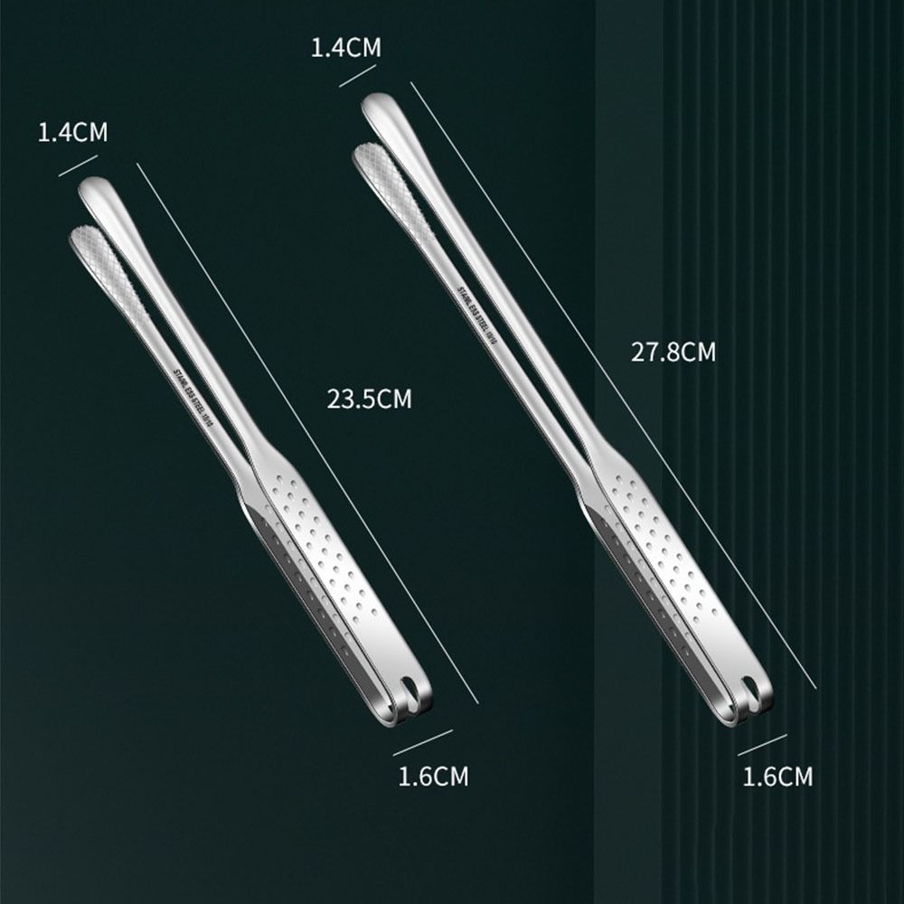 Non-Stick Barbecue Clip Stainless Steel Grill Tongs BBQ Clip  Cooking Tools for Grilling Bakery