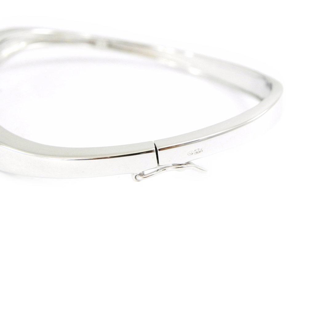 Altesse [I2935] - Bracelet Argent 'Déesse' blanc