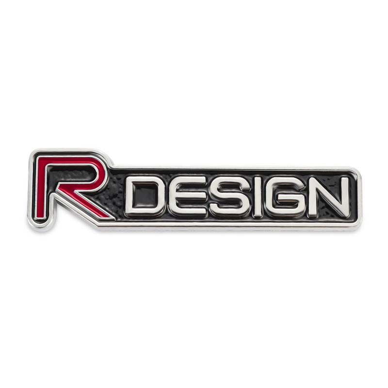 gbnkr10 1Pcs 3D Metal Stickers Car Body Trunk Decal For Volvo XC60 XC40 V60 V40 XC90 XC70 V50 S60 V70 S90 AWD S80 T6 V90 EX30 EX90 ES90