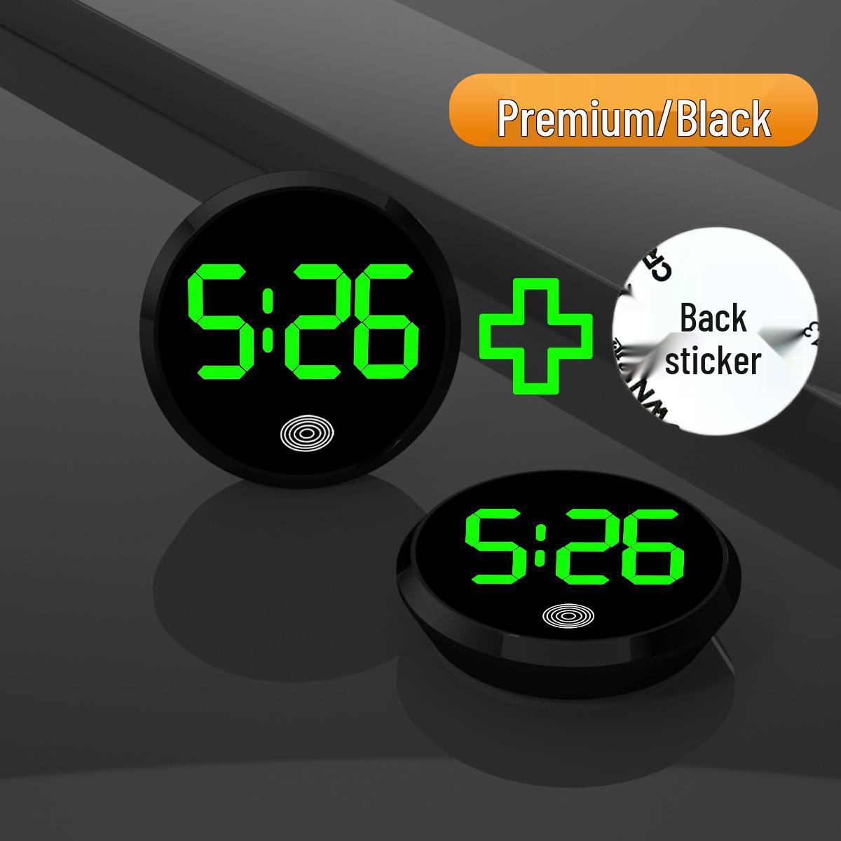 

Модные сенсорные светящиеся светодиодные часы из сплава для автомобиля