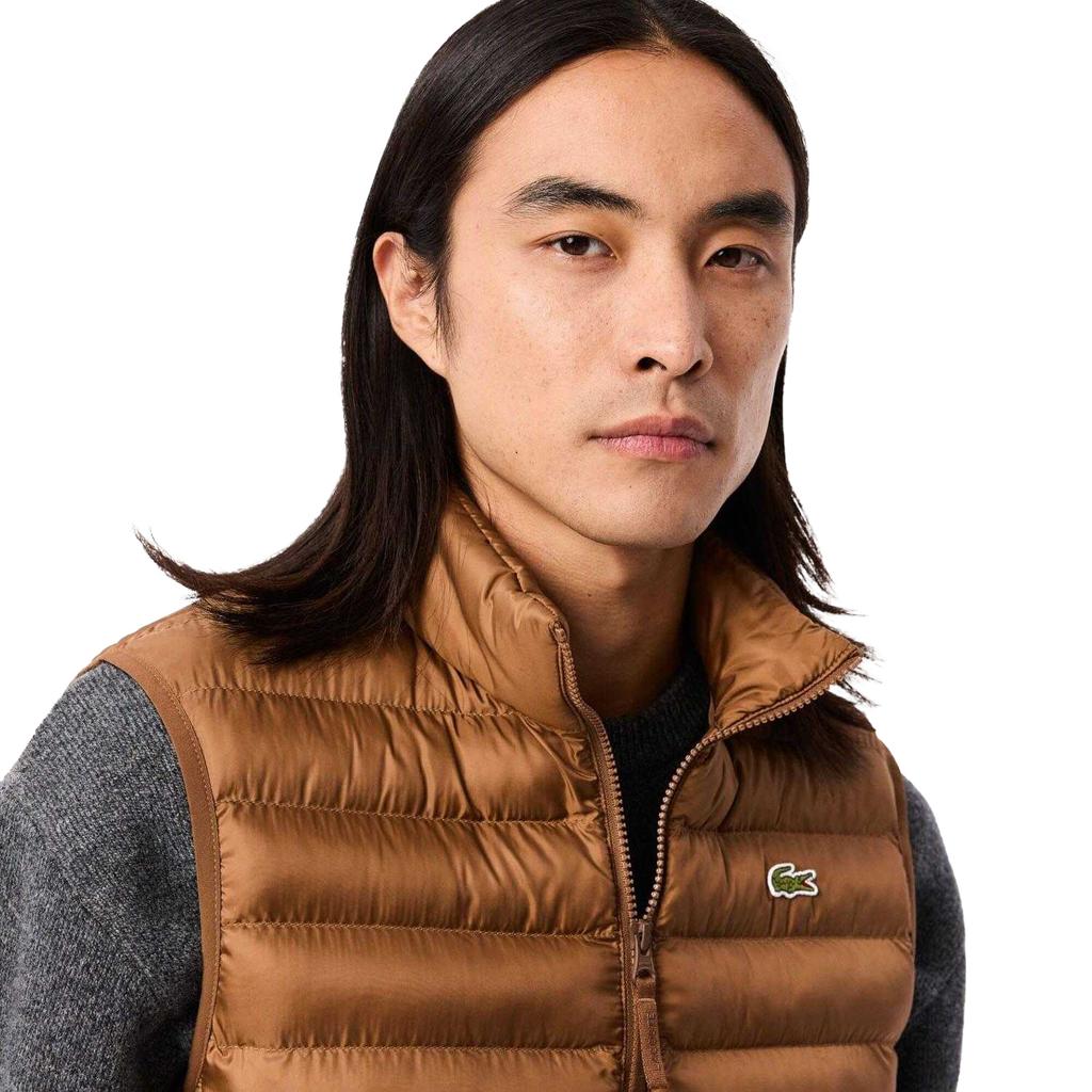 Lacoste Men's Water Repellent Padded Gilet