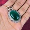 Green Onyx Jewelry, 925 Solid Sterling Silver Pendant Handmade Gemstone Jewelry, Gifts For Wife Brand New Pendant
