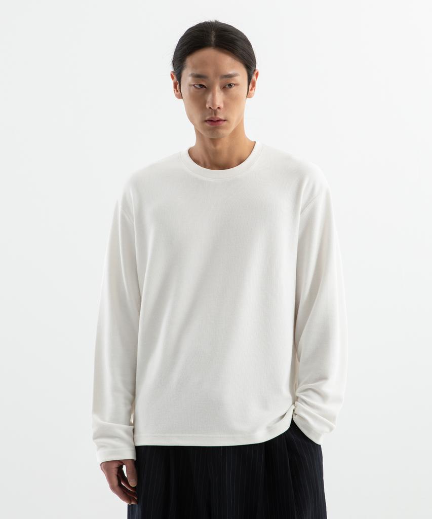BRENSON Loose Fit Long Sleeve Knit Tee ( 4 Colors )