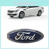 Ford Oval Grille Badge Car Emblem Sticker With Abs Material Front Rear Mark
