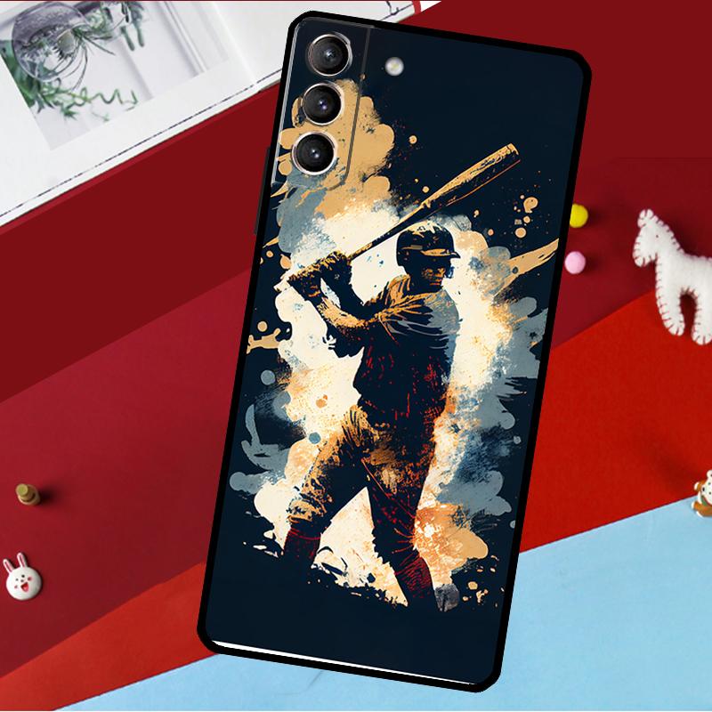 Baseball Funda For Samsung Galaxy S26 Ultra S24 S22 S23 S25 Plus S20 S21 FE S9 S10 S25 FE Phone Case