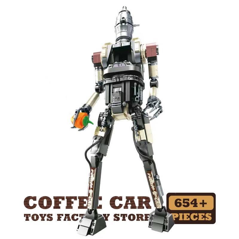 

Star War Robot Construction Brick Sets MOC Space Mech Bricks Sci-Fi Droid Model Movie Figure Playthings Adult Children Xmas Gifts DIY