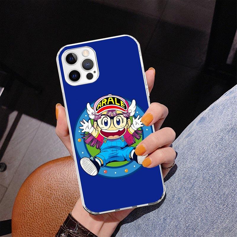 Dr Slump Arale Anime Phone Case For iPhone 17 Air 16 Pro Max 16E 15 + 14 Plus 11 12 13 Mini 7 8 SE Gift Print Cover Fundas 16 Pr