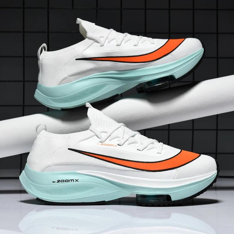 New 2024 Men Running Shoes Breathable Outdoor Sports Shoes Lightweight Sneakers for Men Comfortable Athletic Training Footwear