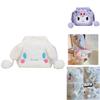 Kuromi Melody Cinnamoroll Cute Plush Drawstring Tote Bag For Girls