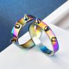Schmuck Hip Hop Biker Rock Nieten Punk Ringe Herrenringe Edelstahl
