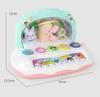 Dreamy Snow Flower Musical Keyboard: Toddler & Infant Teaching Piano with Flashing Lights