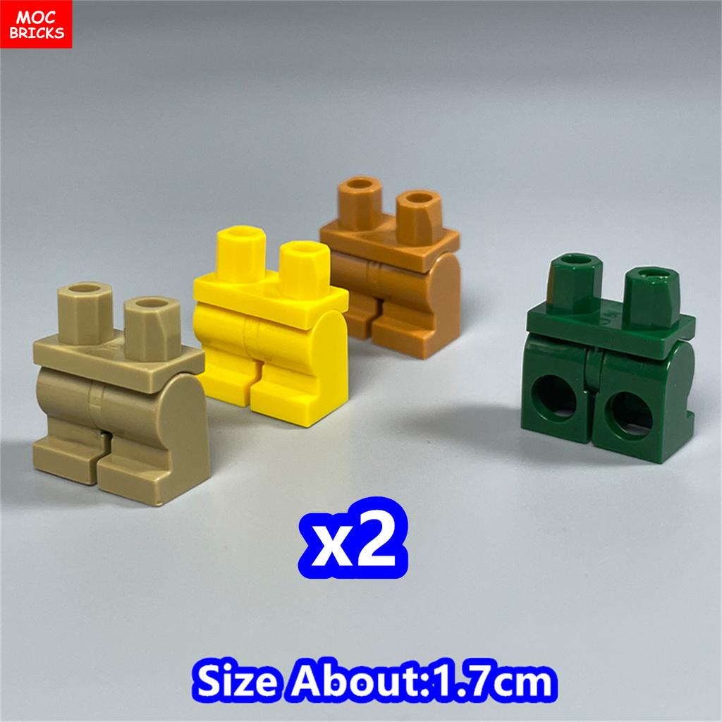 Ungiftig 8 Stück Moc Steine 17mm Hose Bewegliche Kurze Beine 970Cm00 Körperteil Tragen Modell Actionfigur Zusammenbauen Bausteine Spielzeug Geschenke