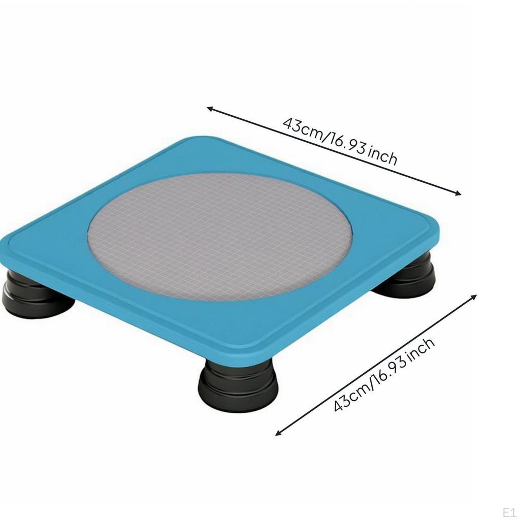 Square Trampoline Portable Rebounder Non-Slip for Home, Playroom