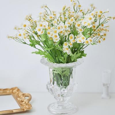 30 Head Artificial Daisy Flowers Fake Chamomile Flowers Bouquet for Home Wedding Garden Decoration DIY Bridal Silk Fake Flower
