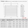 Refrigerator Condenser Water-cooled Air-cooled Copper Tube Radiator Freezer Homemade Universal Evaporator Small