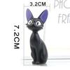 Diy Cute Cartoon Black Cats Japanese Anime Figurine Resin Kawaii Cat Desktop Decor Fairy Garden Miniatures Garden Home Decor