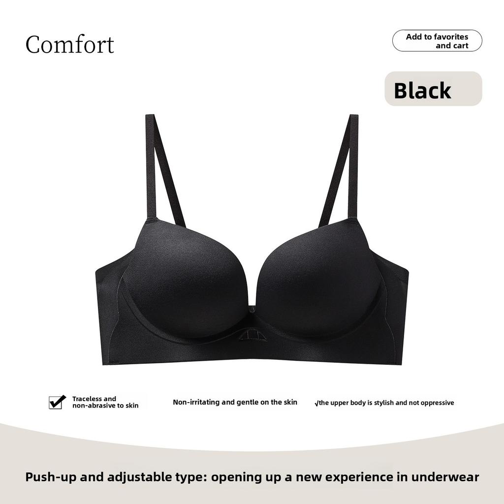Women's Small Breasts Gather High Elastic Non Slip Belt No Sense On The Lift To Pull The Auxiliary Milk Gather No Trace Underwear