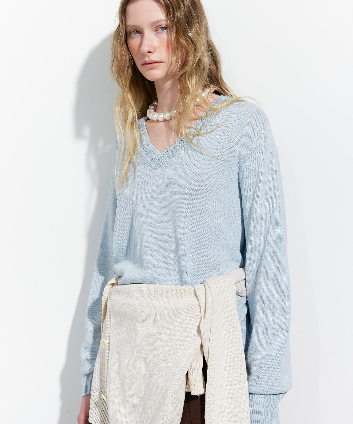 Maggie Signature Cool Pullover (Sky Blue) Sky Blue