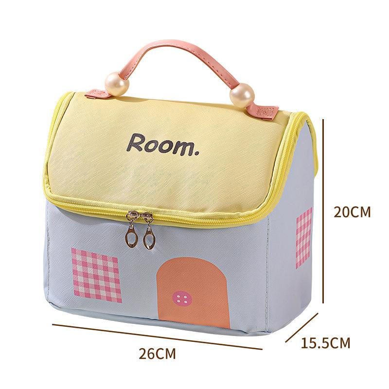 

Portable Women Makeup Bag Cosmetics Storage Bags Zipper Wash Beauty Pouch Cosmetic Cases Large Capacity Toiletries Organizer