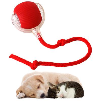 1PCS Cat Interactive Ball Toys Electric Automatic Rolling Ball Toys Rechargeable Self Rotating Ball Anti-Depression Pet Toy