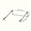 Aluminium alloy Laptop Stand Foldable Laptop Cooling Holder Portable Adjustable Notebook Support/Bracket for Tablet Universal