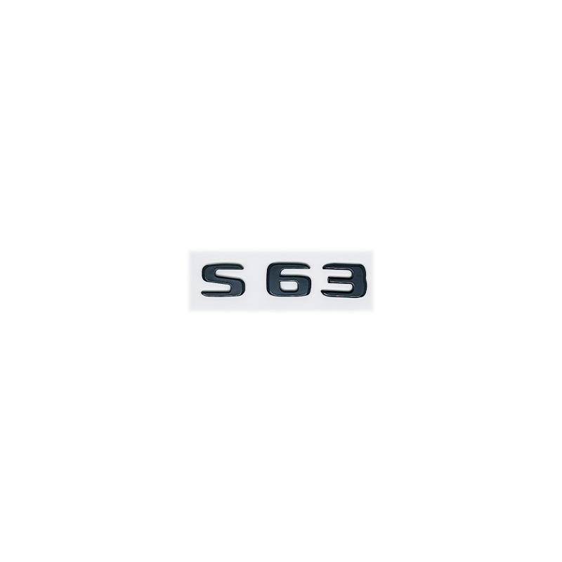 3D Letters S63 S65 V12 Biturbo V8Biturbo 4matic+ ABS Emblem for Mercedes Benz W222 W223 Car Fender Trunk Logo Sticker AA1