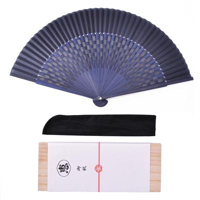 Noshibako Folding Ichimatsu Xin02 Navy [Eisendo] Fan, Frame,