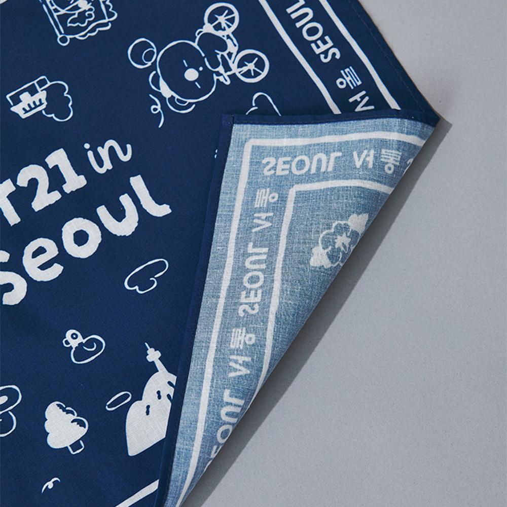 BT21 Seoul Edition Handkerchief - Soft & Stylish K-Pop Accessory