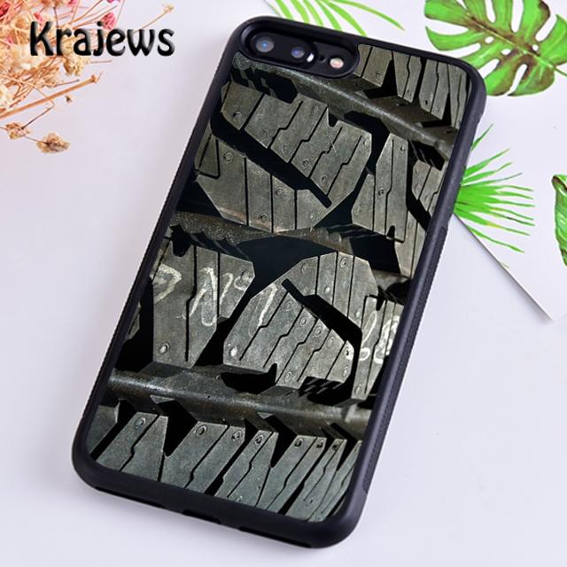 Black Tyre Track Texture Print Phone Case Cover For iPhone 17 Air 16 15 14 plus 12 13 pro max Fundas
